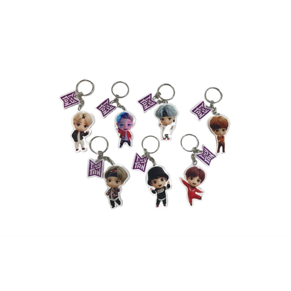 Buy BTS_TINYTAN_KEYCHAINS. BTS Kpop Keychains. Keychain Set of BTS