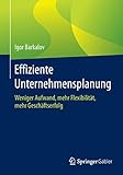 Effiziente Unternehmensplanung: Weniger Aufwand, mehr Flexibilit&Atilde;&curren;t, mehr Gesch&Atilde;&curren;ftserfolg (German Edition)