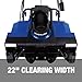 Snow Joe 15A Electric Snow Blower with Dual LED Lights, 22