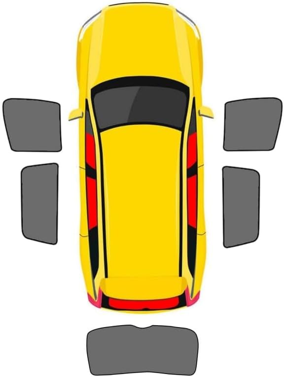 for Land Rover Range Rover Executive Edition Long Axis 2012 2013 2014 snap-on Car Sun Shade,Car Window Shade Blinds Covers Breathable Mesh for Side Rear Full Window,B 2 Front Windows