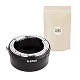 AI EOSM ∞ Bague D'ADAPTATION Compatible Objectif Nikon AI vers BOITIER Canon EOS M EOS M Adaptateur 100% Métal Mise AU Point A L'INFINI Canon EOS M M3 M5 M10 Etc...   ADAPTOUT Marque FRANÇAISE