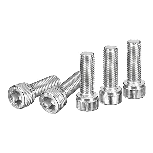 DTGN M10x30mm Socket Head Cap Screws Bolts, 10Pcs 304 Stainless Steel 18-8, Metric Machine Hex Socket Screw, Hex Drive