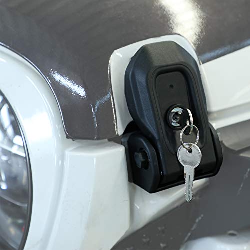 Hood Latches for 2023 2022 2021 2020 2019 2018 Jeep Wrangler JL Jeep