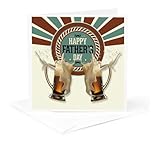 3dRose Fathers Day Brown Green and Cream...