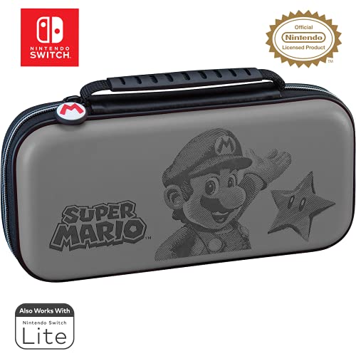 Officially Licensed Nintendo Switch Super Mario Carrying Case - Protective Deluxe Hard Shell Travel