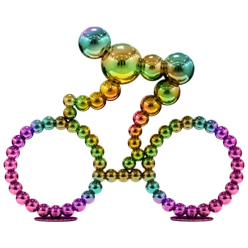 Loclikes Modern Decor, Cycling Statue, Entryway Table Decor,Console Table Decoration Pieces,Tv Stand Decor, Aesthetic Room Decorations, Bicycle Decor Gift For Cyclist (Multicolor) #TOP6