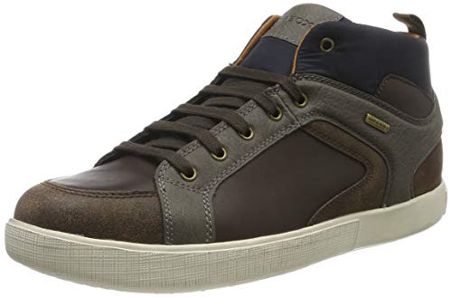 Geox U TAIKI B ABX A, Zapatillas Altas para Hombre, Marrón (Brown/Mud C6044), 40 EU