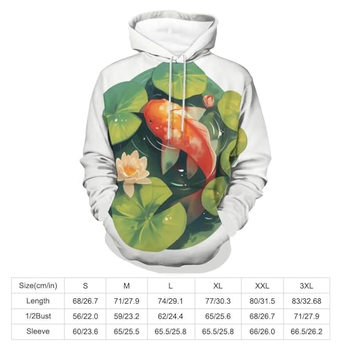 Goldfish Sweat à Capuche Fleur feuillue idéal pour vos sorties de week-end