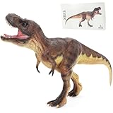 Picture of Gemini&Genius Tyrannosaurus Rex Action Figure Toy, T-Rex Dinosaur with Moveable Jaw, Beautiful and Accurate Sculptures of Dino Toy Figure, Perfect for Gift, Collection, Display & Play for Kids