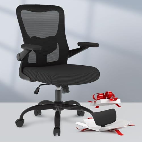 FLEXISPOT Ergonomic Mesh Office Chair with 4D Armrests & Lumbar Support