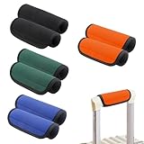 Doux Et Confortable : Notre housse de poignée de valise est garni de mousse haute densité, offrant un amorti optimal, réduisant la pression sur vos mains et facilitant son transport. Que ce soit pour un court trajet ou un long vol, vous bénéficierez toujours d'une prise en main confortable avec ce poignée de bagage housse.
