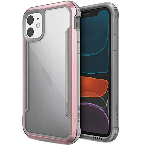 X-doria defense shield coque de protection militaire pour iphone 11 or rose