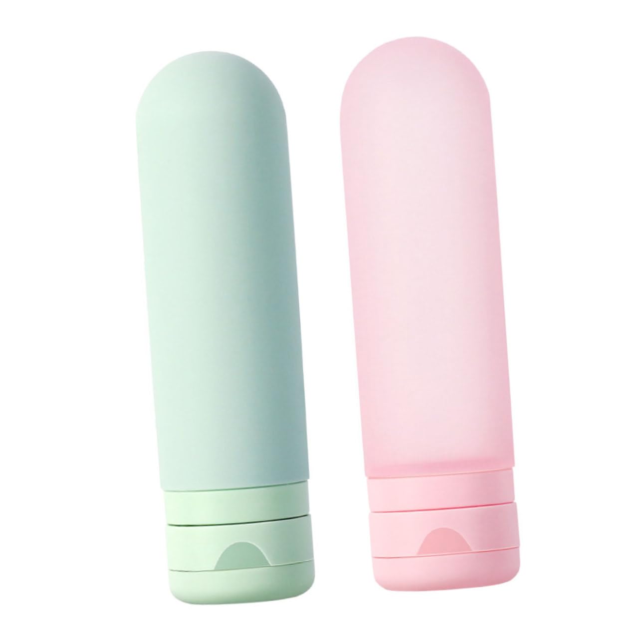 Didiseaon 6pezzi Bottiglie Viaggio Ricaricabili Silicone Da Contenitori Vuoti Per Shampoo e Lozione Impermeabili e Leggeri Perfetti Per Viaggi e Uso Quotidiano