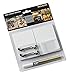 American Metalcraft TAGA7BL Mini Chalk Card, Medium, 3" Height, 4" Length, White