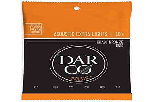 DARCO AR[XeBbNM^[ Darco Acoustic D510 Extra Light (80/20 Bronze) .010-.047