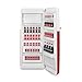 Smeg FAB28 50's Retro Style Top Freezer Refrigerator with 9.93 Cu Total Capacity, Multiflow Cooling System, Adjustable Glass Shelves 24-Inches, Coca Cola Right Hand Hinge, FAB28URDCC3 Made In Italy