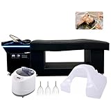 Japanese Head Spa Waterfall Equipment Bed, Shampoo Bowl Waterfall Head Spa, Portable Water Circulation Head Spa Sink with Fumigation