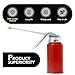 SLIMI 2 PCS Oil Can Pump Oiler, Metal 200ML High Pressure Pistol Oil Can Dispenser, Pump Squirt Oiler with Straight Spout, Universal Manual Spray Can, for Most Cars, SUVs, Trucks (Red)