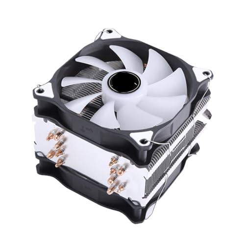 Refrigeración por aire silenciosa con 6 tubos de cobre y ventilador PWM 4pin para Intel y AMD 5