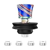 PEAK01 Pro 3D&3DXL Joystick Cap, Random Color Resin, colorful metal cap with four alloy tubes with inner diameters of 2.5mm, 3.0mm, 3.5mm, and 4.0mm