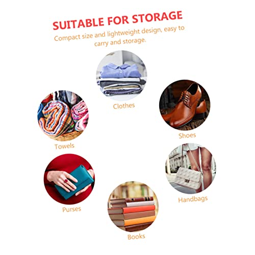 IMIKEYA 4 peças de divisória de guarda-roupa gavetas de madeira divisórias de prateleira de armário