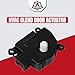 HVAC Air Blend Door Actuator Replacement by AA Ignition - Compatible with Chrysler, Dodge, Jeep, Ram - Avenger, Sebring, Caliber, Journey, Compass, Patriot, Wrangler, ProMaster - 604-029, 68018109AA