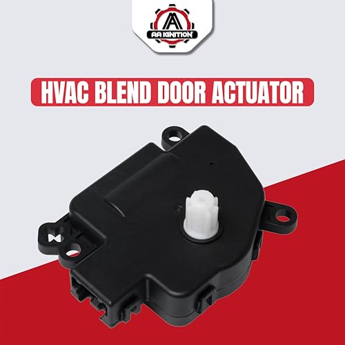Image of HVAC Air Blend Door Actuator Replacement by AA Ignition - Compatible with Chrysler, Dodge, Jeep, Ram - Avenger, Sebring, Caliber, Journey, Compass, Patriot, Wrangler, ProMaster - 604-029, 68018109AA