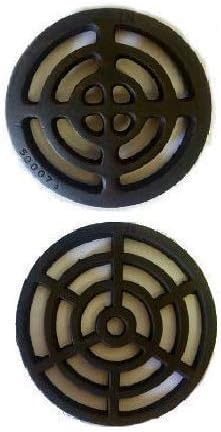 6" Diameter 152mm 9mm 3/8" Thick Round Circular Cast Iron Gully Grid/Grate Heavy Duty Drain Cover Black Satin Finish. Deliveries to Mainland UK ONLY