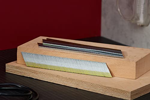 Rapid Nägel Typ 32, 38mm 34° Streifennägel 15Ga, 1.000 Stk., mit geharzte Oberfläche, für druckluftnagler