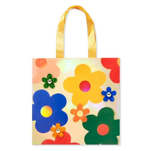 Image of Papyrus 11 inch Medium Gift Bag (Multicolored Daisies) for Birthdays, Bridal Showers, Anniversaries and All Occasions (1 Bag)
