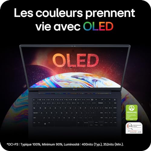 LG Gram SuperSlim Intel Core Ultra 7 Ordinateur portable 39 6 cm 15.6 Full HD LPDDR5x SDRAM SSD Wi Fi 6E 802.11ax Windows 11 Home Neuf - vue 8