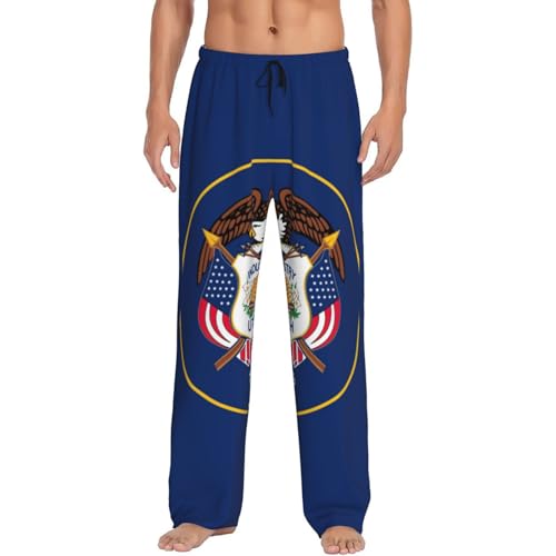 Pantalon de pyjama homme Utah EdWal avec poches pour en finir avec les bas trop courts