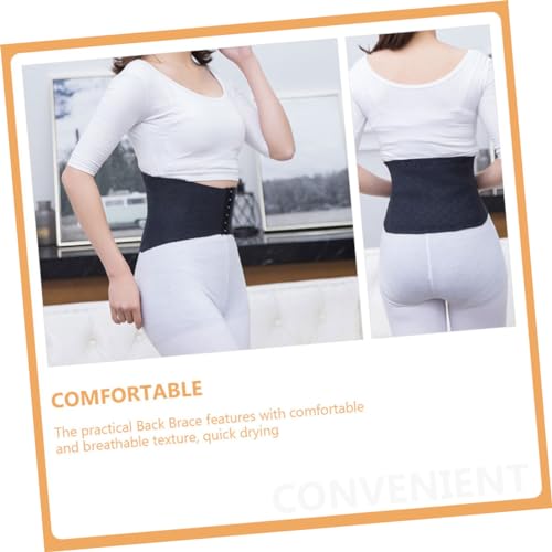 Faja Lumbar Deportiva Ipetboom Soporte y Calor Negro miniatura 3
