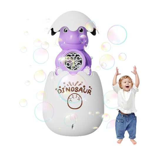 Machine à bulles portable dinosaure avec lumières soufflantes