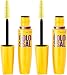 Maybelline New York Volum' Express The Colossal Washable Mascara Makeup, Classic Black, 2 Count