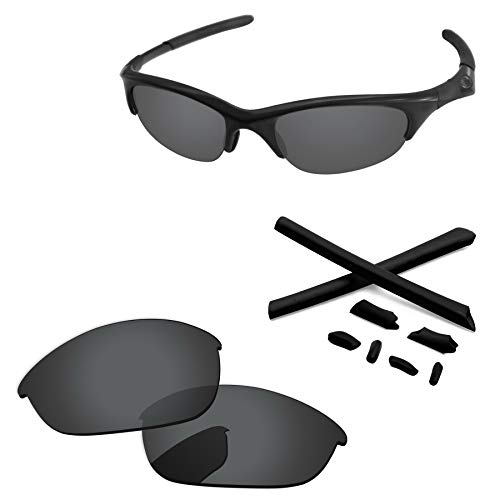 PapaViva ���������Y �S���L�b�g�t�� For Oakley Half Jacket �u���b�N