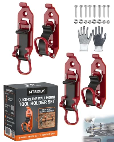 Heavy Duty Metal Rubber Shovel Mount Kit Truck Roof Rack