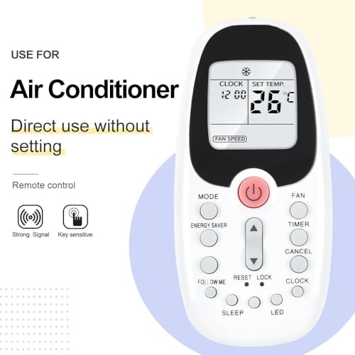 Télécommande R09B/BGE perdue ? Remplacez votre contrôle Midea cassé