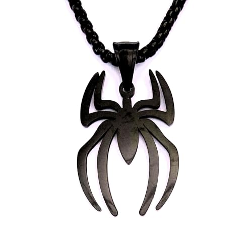 Image of Tapp Collections Stainless Steel Superhero Pendant Necklace