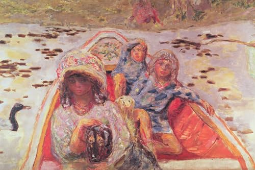 Art Tableau dans le bateau de Pierre Bonnard pour la décoration murale du salon