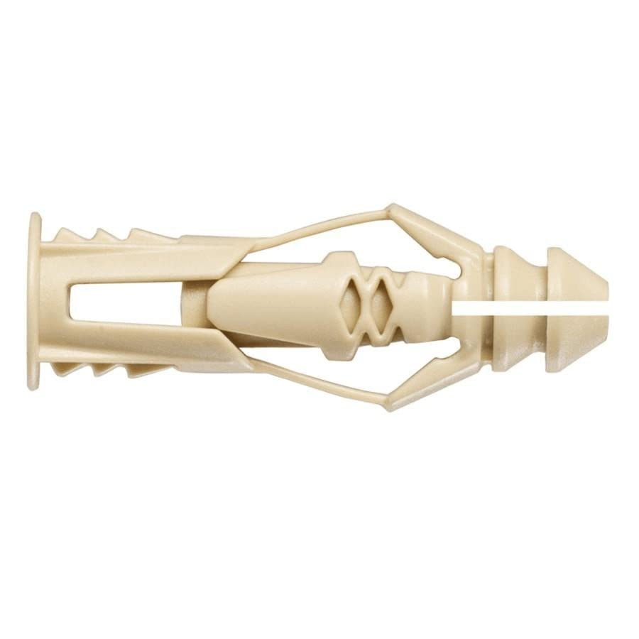 20 Pack #6 Plastic Anchors, with Screws and Bit