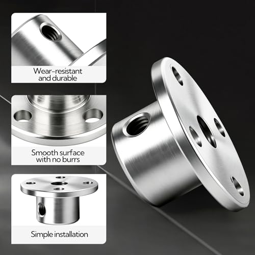 GAGIRA 5PCS 8mm Rigid Flange Coupling, Motor Flange Coupling Connector for DIY Handmade Model by GAGIRA - Image 3
