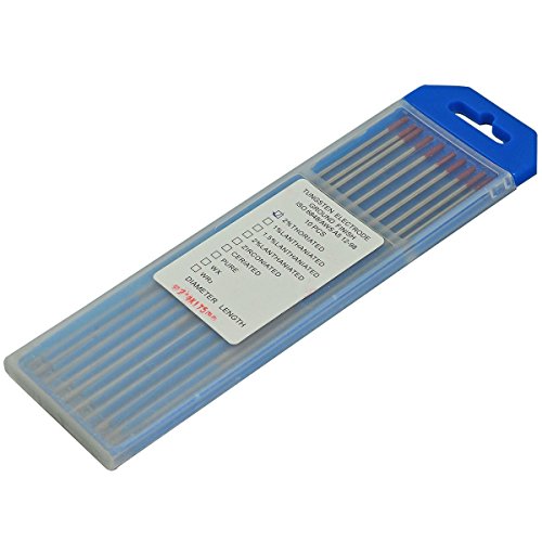 41PuD98sXHL. SL500 2% Thoriated WT20 Red TIG Welding Tungsten Electrode 3/32x 7 Pack of 10