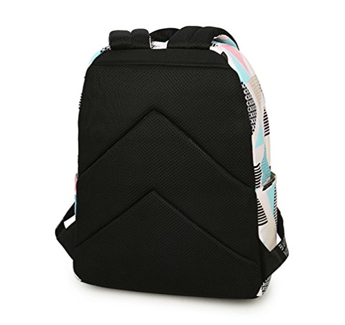 Joymoze Girl School Backpack Fit For 15.6" Laptop Children Bookbag Rhombus #TOP5