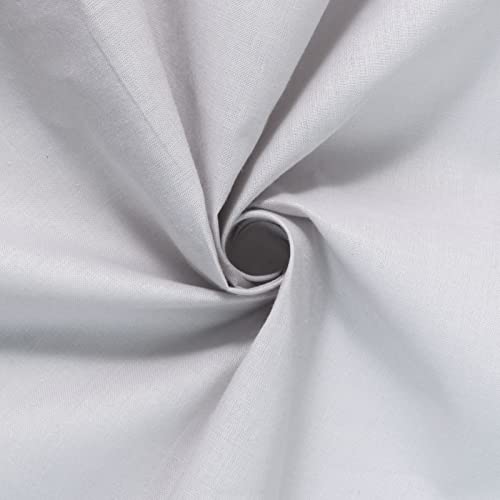 Image of HOULIFE Men's Cotton Handkerchiefs, Solid Color 60S Soft Cotton Hankies for Men Women 6 /12PCS 15.7 inchx15.7 inch
