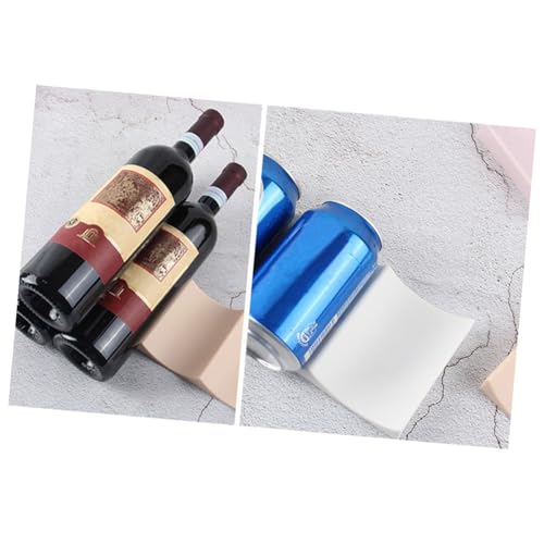 Soporte apilable para botellas de vino plástico khaki miniatura 4