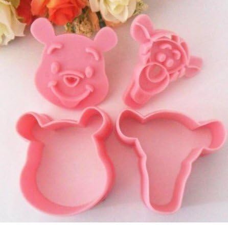 Winnie the Pooh & Tigger Cake Cookie Pull Press Cutter Molds