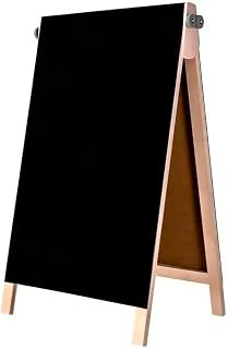 Tabuleiro De Calçada Lousa Cavalete Quadro Negro Liso Limpo