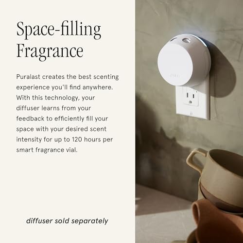 Pura and Simplicity - Smart Home Air Diffuser - Up to 120-Hours of Luxury Fragrance per Refill - Spring & Summer Fragrance - 2 Pack, Coconut - Thumbnail 4