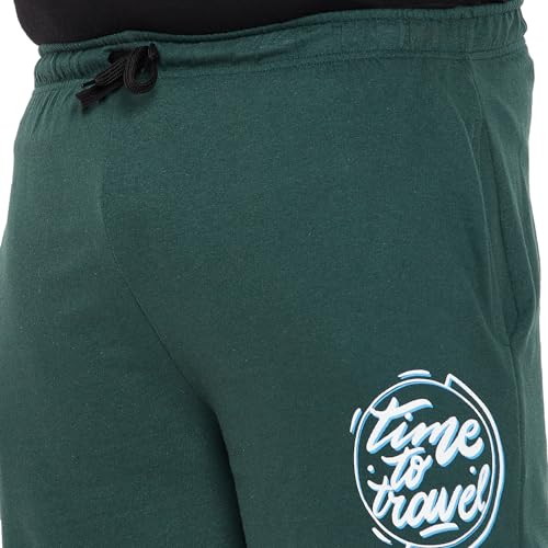 Image of Bigbanana Plus Size Men's Regular Fit Printed Shorts